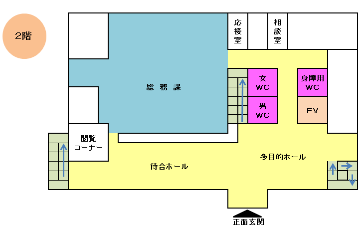 美山支所2階