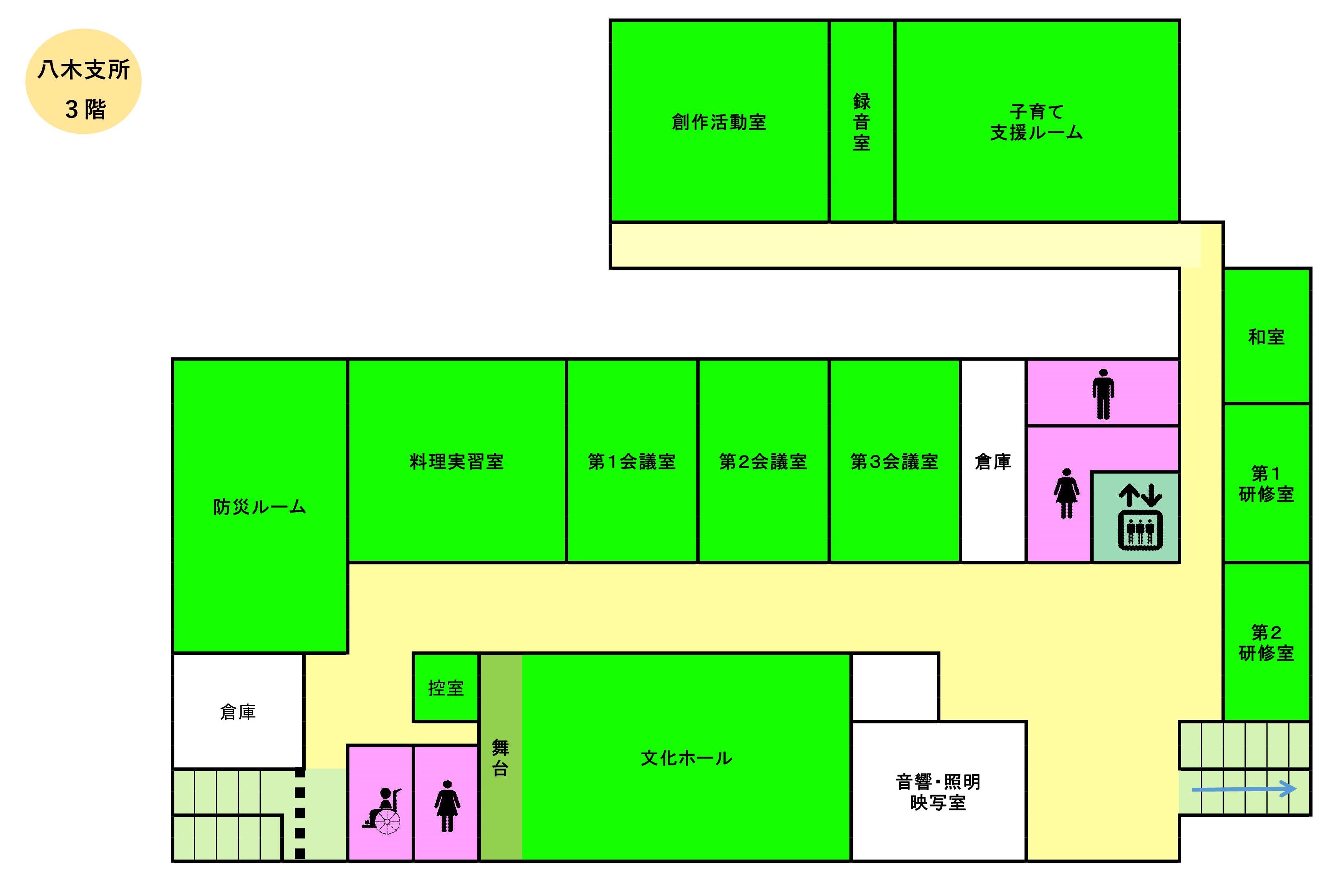 八木支所3階