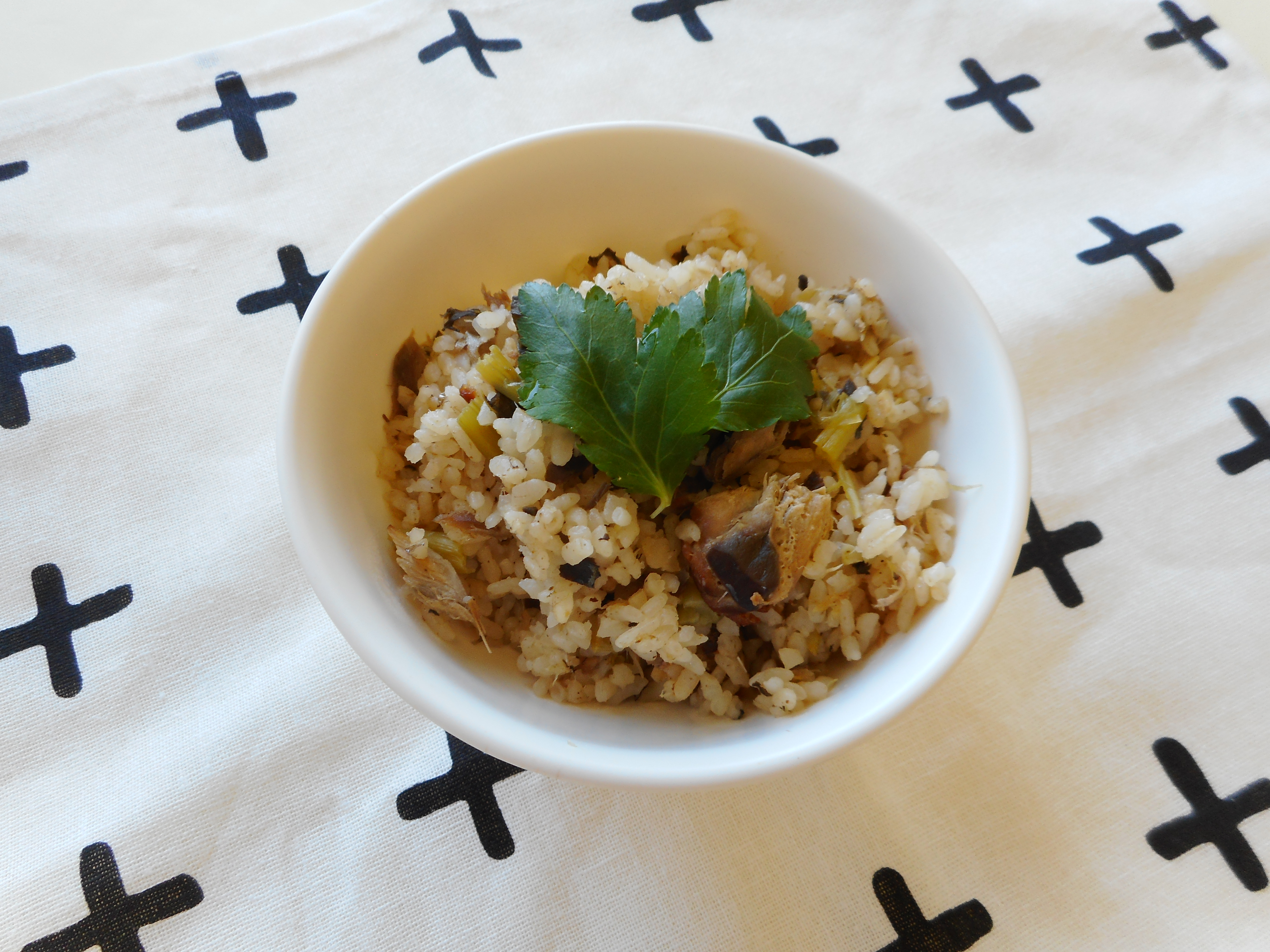 サバ缶の炊き込みご飯