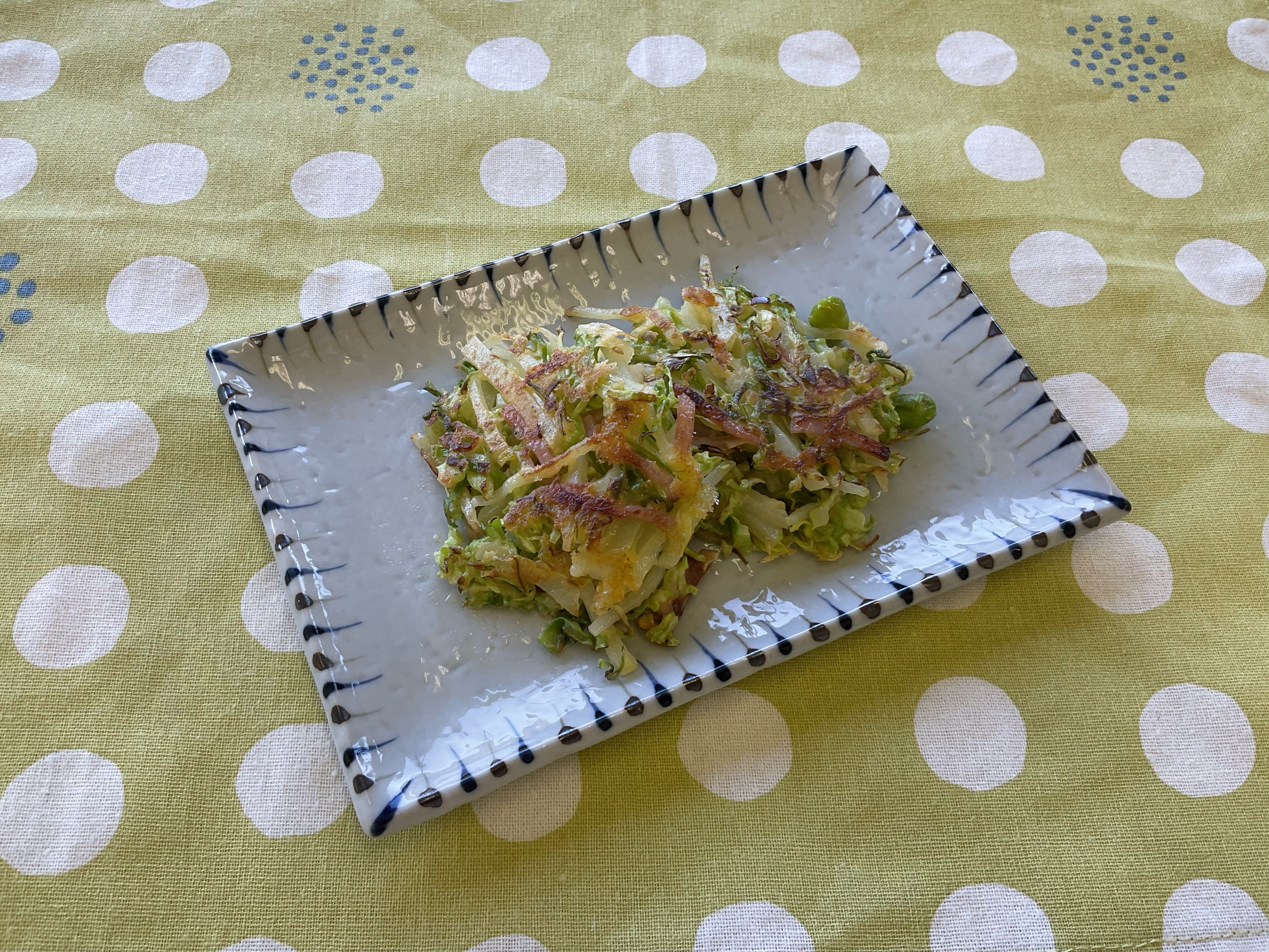 野菜のカリカリチーズ焼き