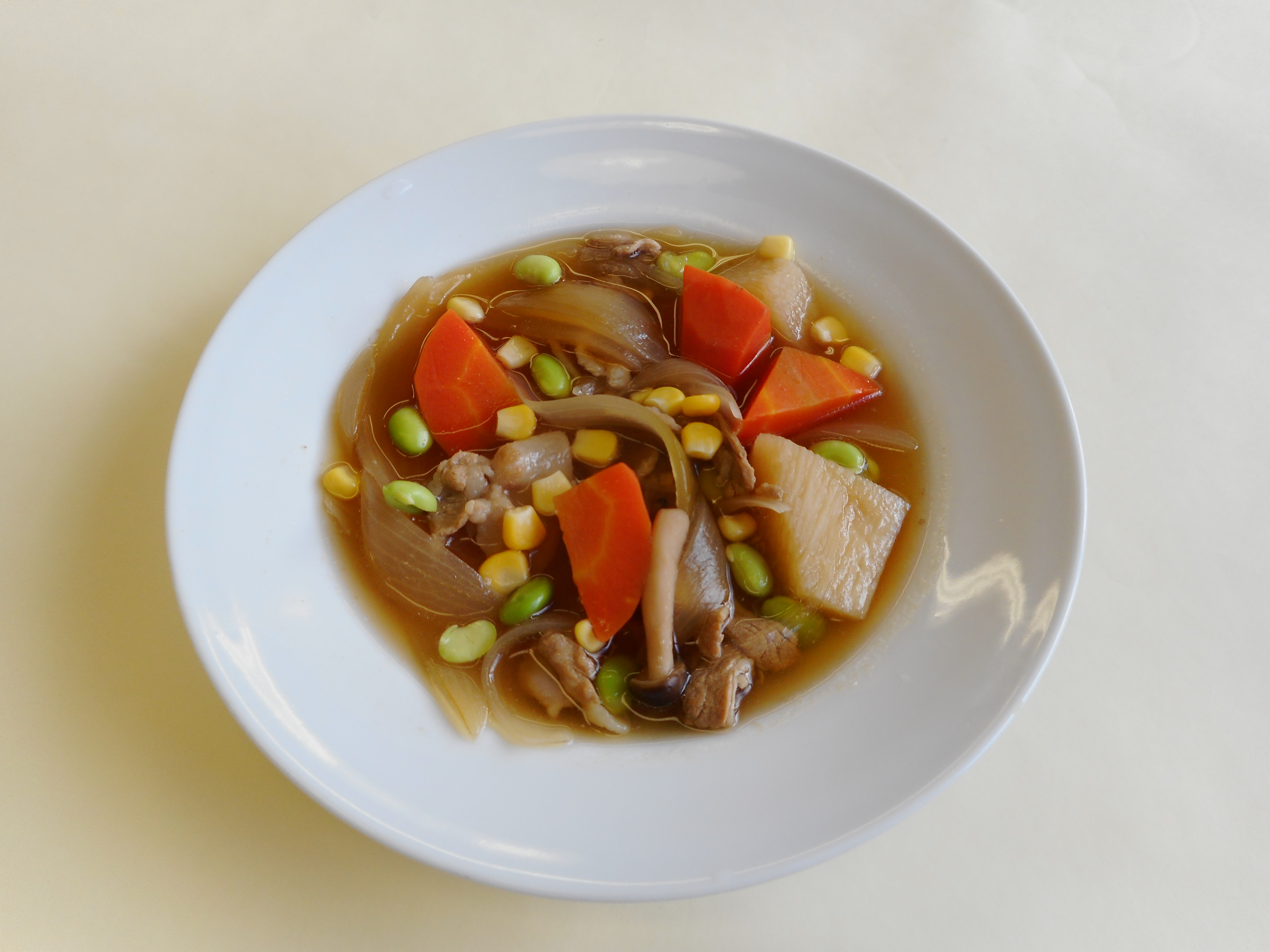 長いもの肉じゃが風煮