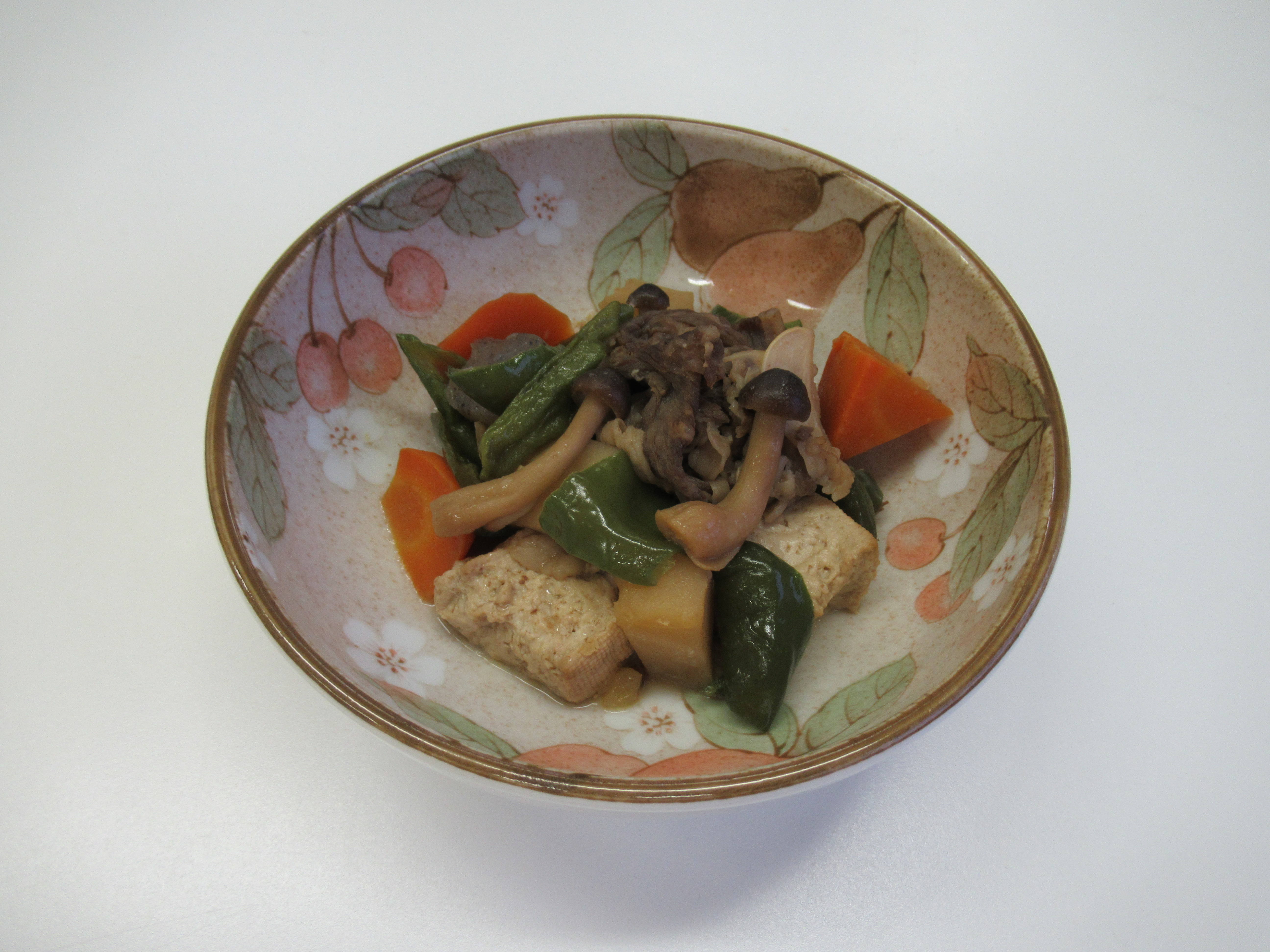夏野菜入り肉じゃが